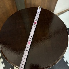 木製コーヒーテーブルの画像