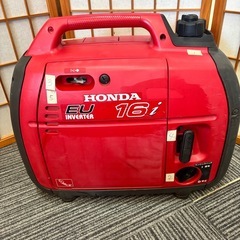 HONDA インバーター発電機 EU16i 本田技研工業 EU-16i 防災グッズ ポータブル電源の画像