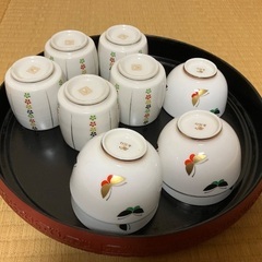 湯呑みセット(九谷焼等)の画像