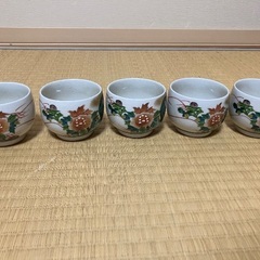 湯呑みセット(九谷焼等)の画像
