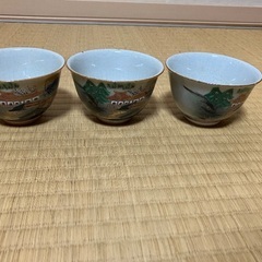 湯呑みセット(九谷焼等)の画像