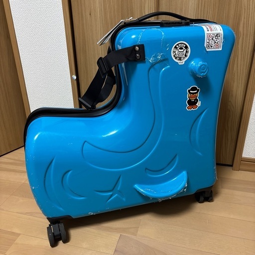 お値下げしました。乗って座って運べる キッズ キャリーバッグ 24インチ