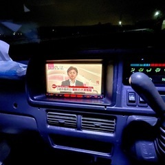 ナビを付けて追加の修理もしました。サンバーバン　4ナンバー　ボロです。車検長い♫の画像