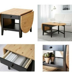 IKEA バタフライテーブルARKELSTORP コーヒーテーブル 木製の画像
