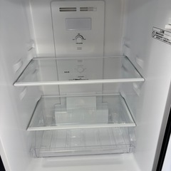 ニトリ 2ドア冷凍冷蔵庫 2023年製 140L 冷蔵庫 ブラック NTR-140BKの画像
