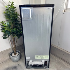 ニトリ 2ドア冷凍冷蔵庫 2023年製 140L 冷蔵庫 ブラック NTR-140BKの画像