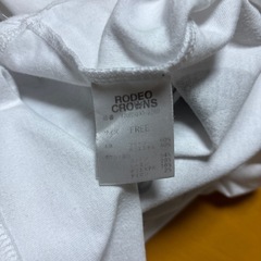 RODEO CROWNS フリーサイズ　白Tシャツの画像