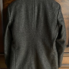 ウール素材　グレーメンズジャケットの画像