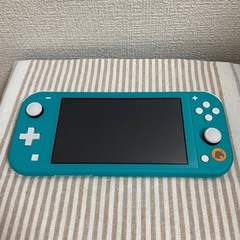 Nintendo Switch Lite ～まめきち&つぶきちアロハ柄～の画像