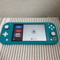 Nintendo Switch Lite ～まめきち&つぶきちアロハ柄～の画像