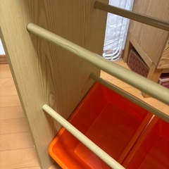 子供用　家具収納ケースの画像