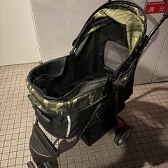 Pets One ペッツワン 3輪　ペットカート 迷彩柄の画像