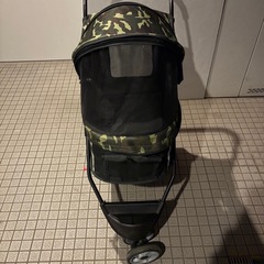 Pets One ペッツワン 3輪　ペットカート 迷彩柄の画像