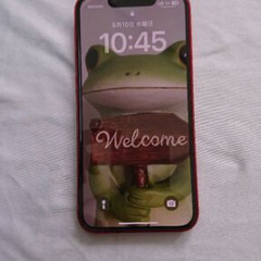 9/16 13時にグランツリー武蔵小杉か日吉駅で　美品　iPhone 13 mini Redの画像