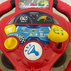 無料⑤　ぼくは運転手！キッズドライバー　ハンドル　おもちゃの画像