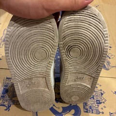 15cm NIKE スニーカー　子供用の画像