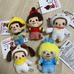 アルプスの少女ハイジ ハイジ ぷちマスコット 50thアニバーサリー ぬいぐるみ キーホルダー  ５点セットの画像