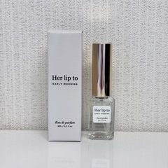 《急な削除あり！》Her lip to Eau de Parfum EARLY MORNINGの画像