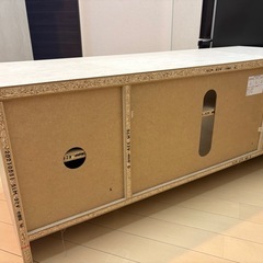 【美品】テレビボード      白の画像