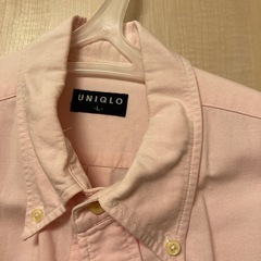 ユニクロ　ボタンダウンシャツ　サイズLの画像