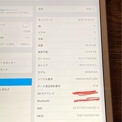 ★動作品★ iPad mini2 セルラーモデル A1490 シルバー 32GBの画像