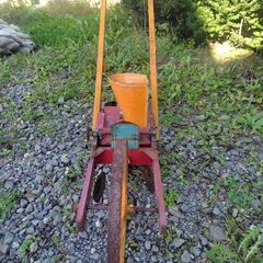 田端式播種機　レトロの画像