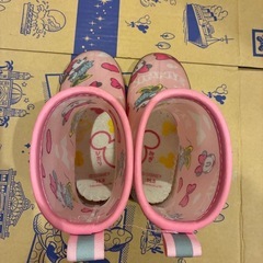 子供用　長靴　ディズニーの画像