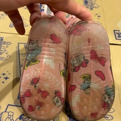 子供用　長靴　ディズニーの画像