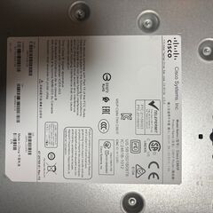 【中古】Cisco C891F Ciscoサービス統合型ルータ 【未使用ラックマウンタつき】の画像