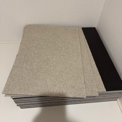 【20枚セット】+6枚タイルカーペット 50×50 20枚 防音 置くだけ 50×50cm 国産 防炎 洗える カーペット ジョイントマット ラグ ラグマット ベビー ペット おしゃれ タイルマットの画像