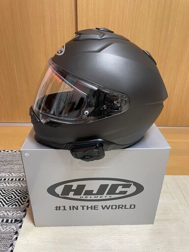 その他 Motorcycle Helmet HJC i71 Full face Semi flat Titanium - Size M