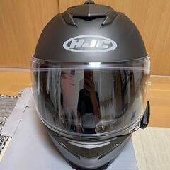 Motorcycle Helmet HJC i71 Full face Semi flat Titaniumの画像