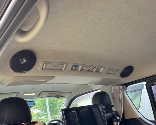 取付工賃込み！！ハイエース　リアスピーカー増設　パイオニア