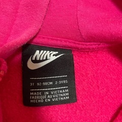 NIKE 女児向け　パーカーの画像
