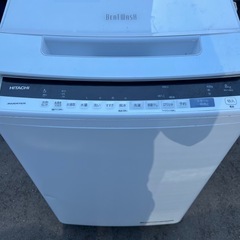 HITACHI 洗濯機　2019年製の画像