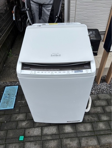 日立BW-DV80E 縦型洗濯機　引き取り限定品