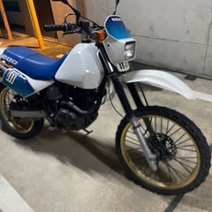 お話し中　バイク　スズキ　SX200R の画像
