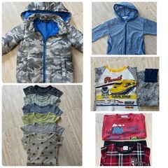 秋冬物約40着 メンズ子供服まとめ売り90.95.100サイズ の画像