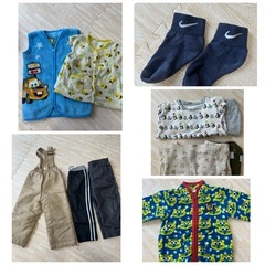 秋冬物約40着 メンズ子供服まとめ売り90.95.100サイズ の画像