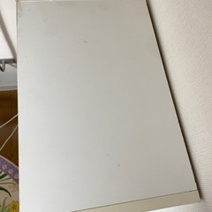 白いカラーボックス＋ピンク引き出し　の画像
