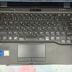 JC0811　極美品 第12世代 富士通 U9312K/J タッチパネル タッチペン 2in1　高性能の画像