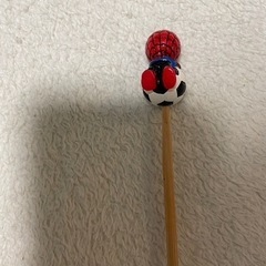 スパイダーマン　耳かき　USJ ユニバ　サンリオ　耳掃除　木製　綿棒の画像
