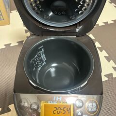 ZOJIRUSHI 象印 炊飯器 IH炊飯ジャー 極め炊き 3合炊き NP-GV05-XT ステンレスブラウンの画像