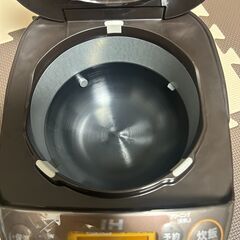 ZOJIRUSHI 象印 炊飯器 IH炊飯ジャー 極め炊き 3合炊き NP-GV05-XT ステンレスブラウンの画像