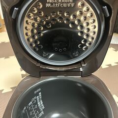 ZOJIRUSHI 象印 炊飯器 IH炊飯ジャー 極め炊き 3合炊き NP-GV05-XT ステンレスブラウンの画像