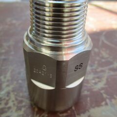 ☆日立金属 HITACHI プッシュインパクト継手接続要領20A21・S SS 都市ガス用 10個セット◆ひょうたん印の画像