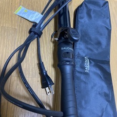 SALONIA サロニア ヘアアイロン 32mm 半年使用 美品の画像