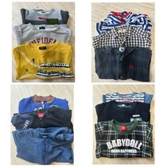 秋冬物約20着メンズ子供服まとめ売り105.110サイズ の画像