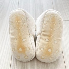 【UGG】アグ ファーストシューズ ホワイトの画像