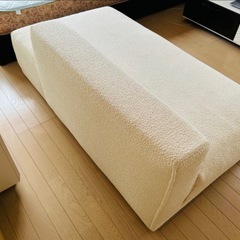 フランフラン メーネソファ　2L ホワイトの画像